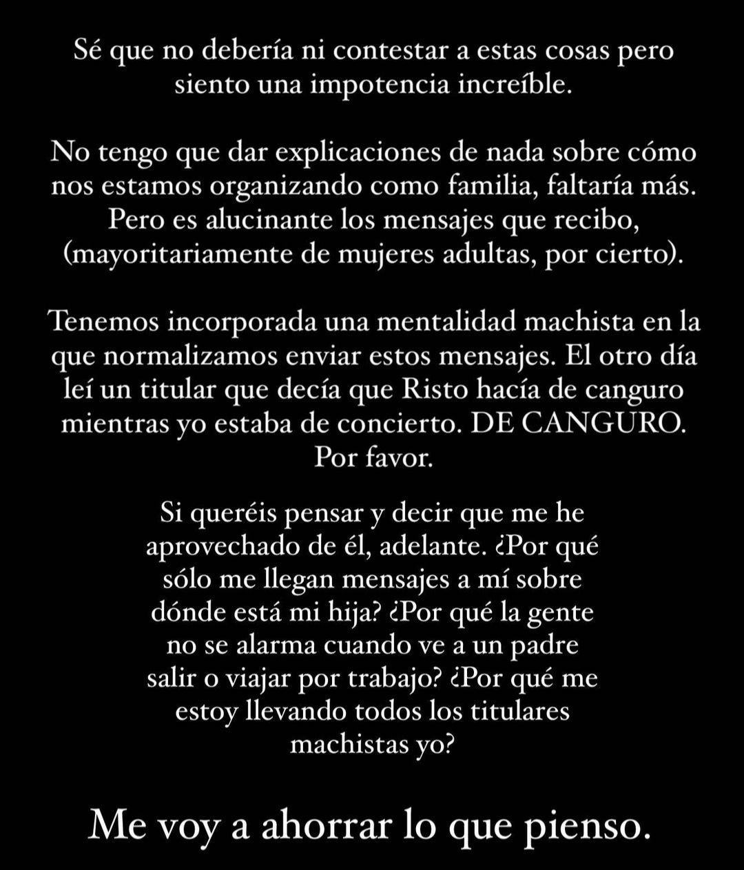 Laura Escanes, rotunda tras las críticas