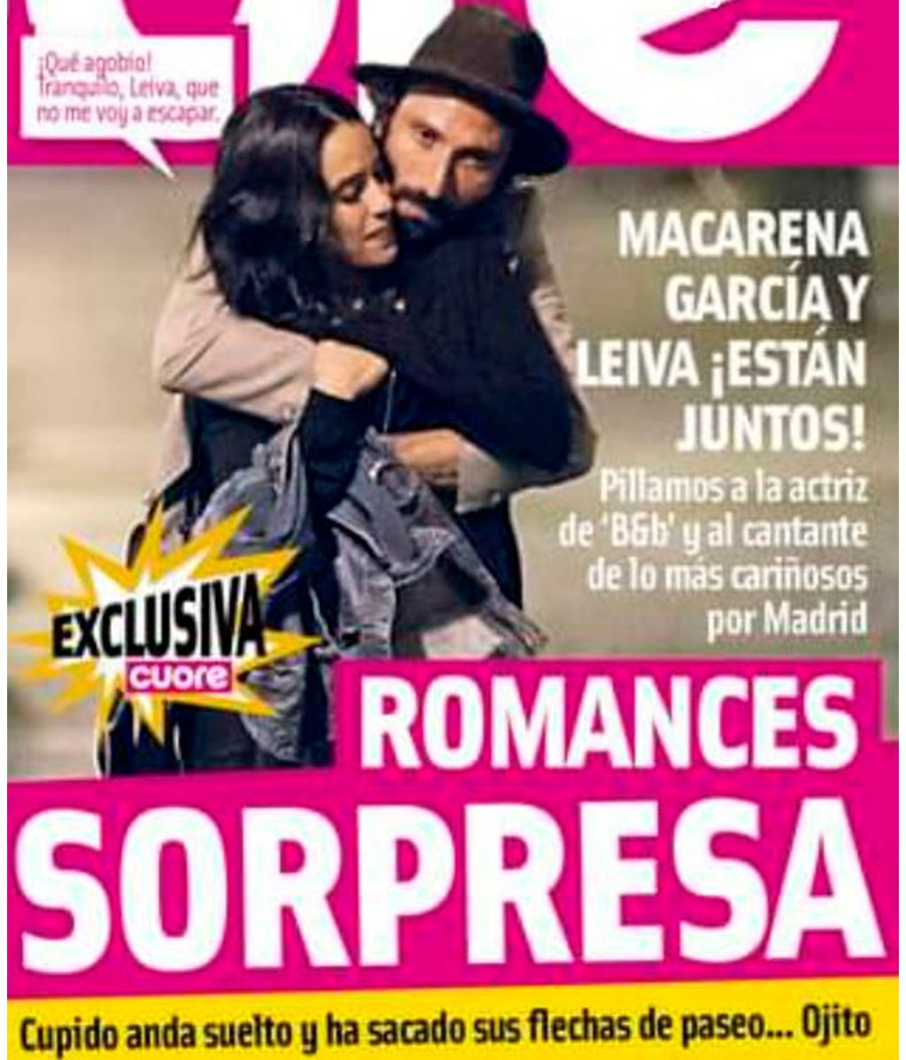 Macarena García y Leiva eran pillados por primera vez en 2014