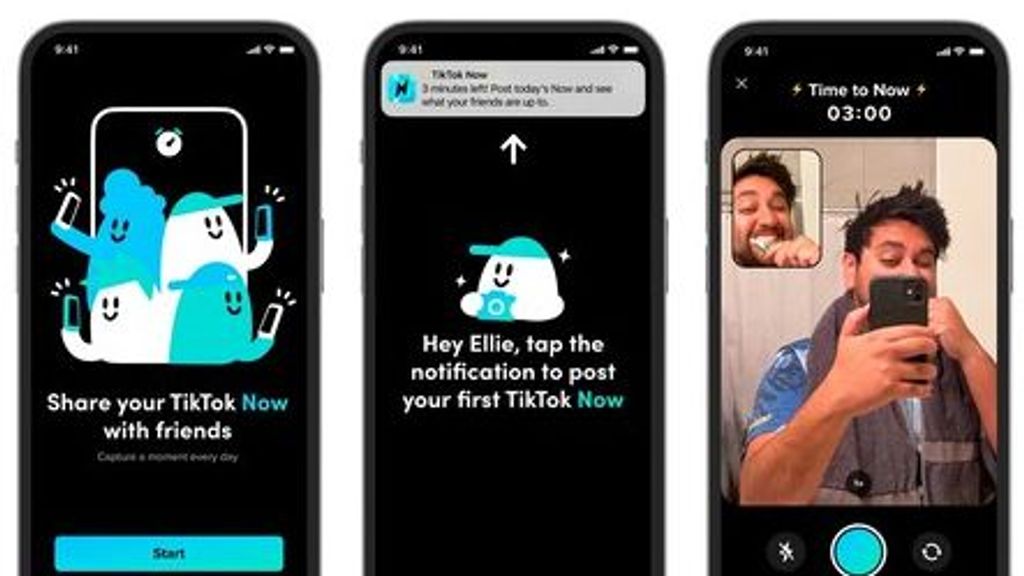tiktok now aprender usar