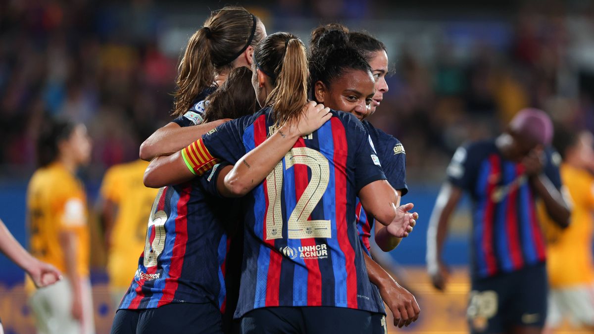 El FC Barcelona femenino arrasa en la Champions: consigue la mayor goleada de su historia