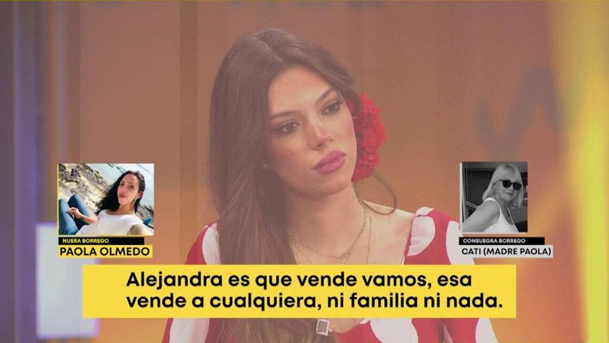 La nuera de Carmen Borrego llama "bocazas" a Alejandra Rubio