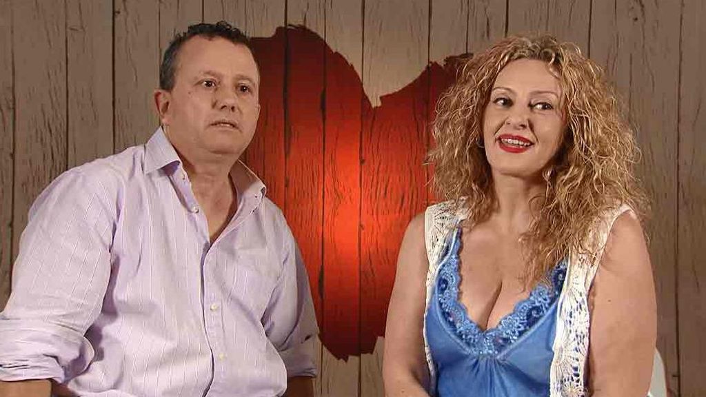 Mariajo y Juanjo durante su cita en 'First Dates'