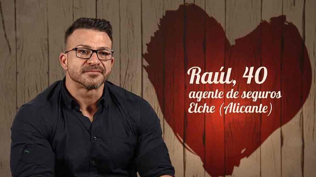 Raúl durante su cita en 'First Dates'