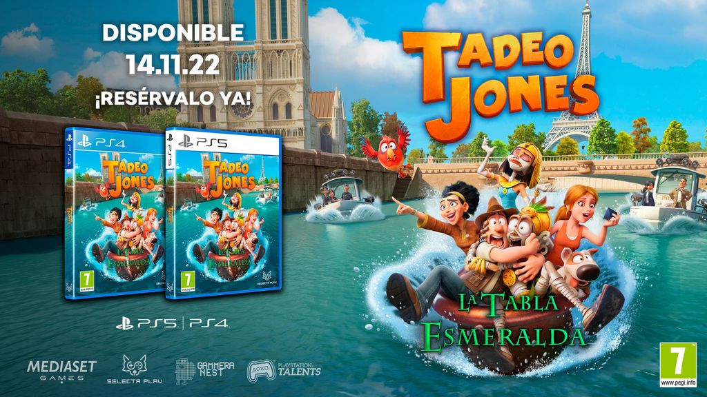 Tadeo Jones La Tabla Esmeralda, el videojuego
