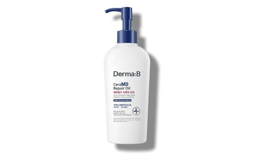 Aceite hidratante suave y ligero de Derma B