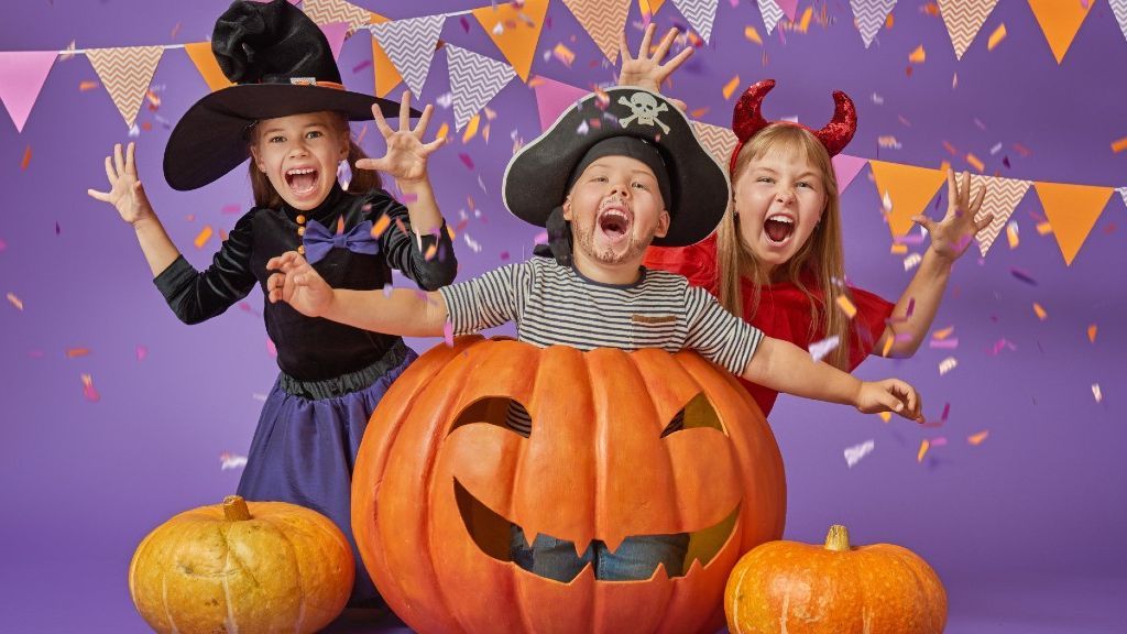 Disfraces para niños en Halloween