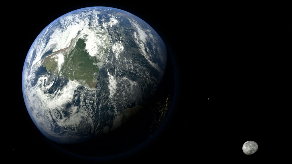 La distancia Tierra-Luna fue mucho más corta hace millones de años