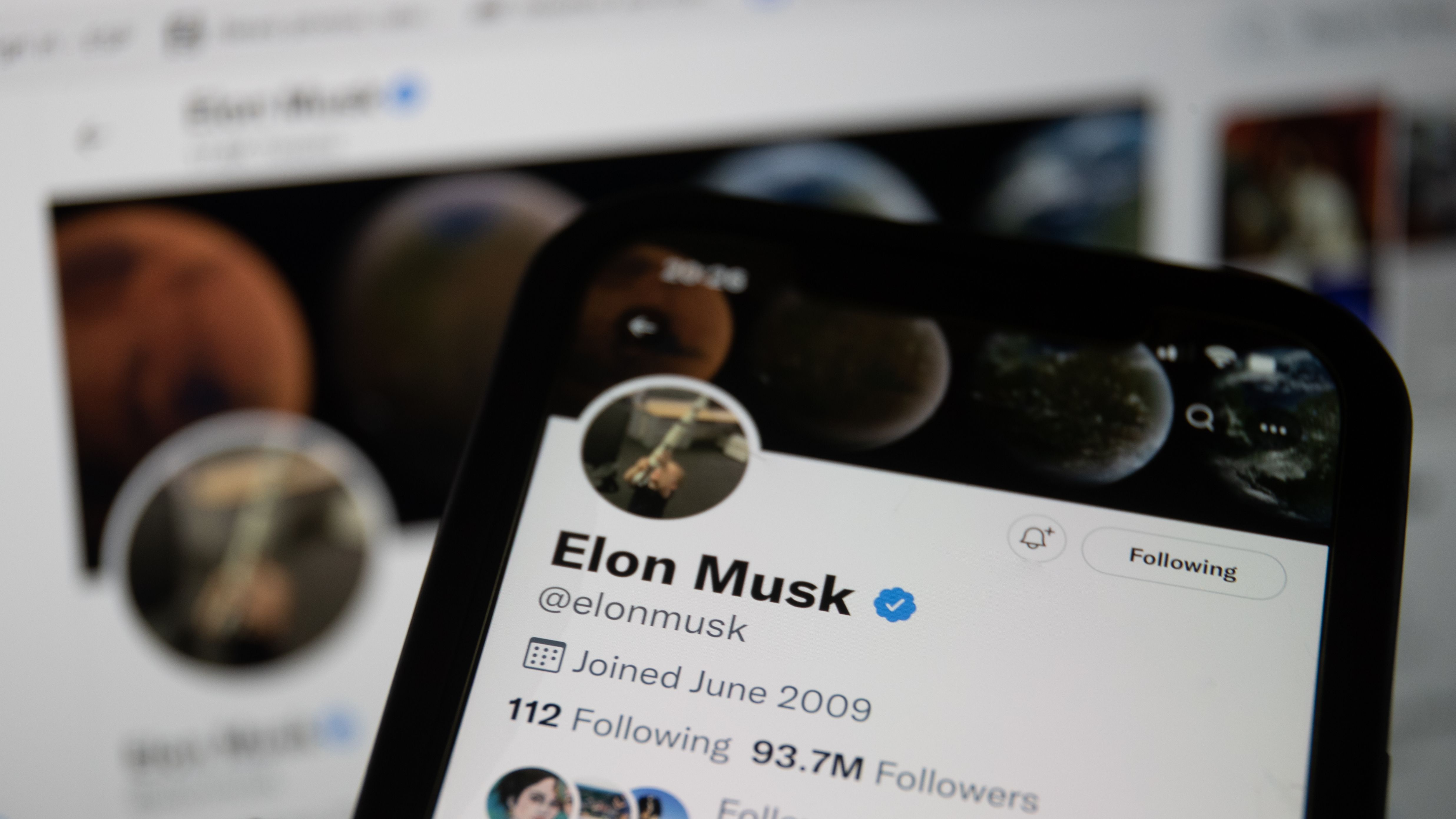 Perfil de Twitter de Elon Musk