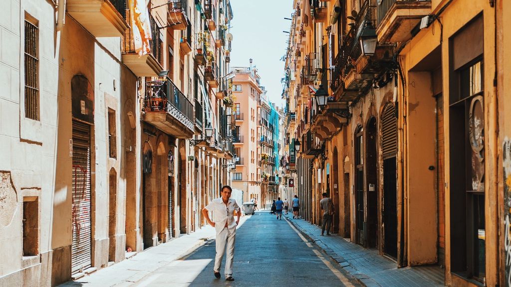 Una pista, está en Barcelona