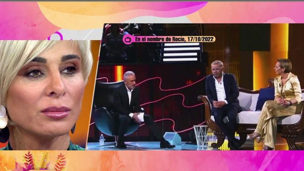 Ana María Aldón habla sobre la supuesta agresión de Ortega Cano a Rocío Jurado