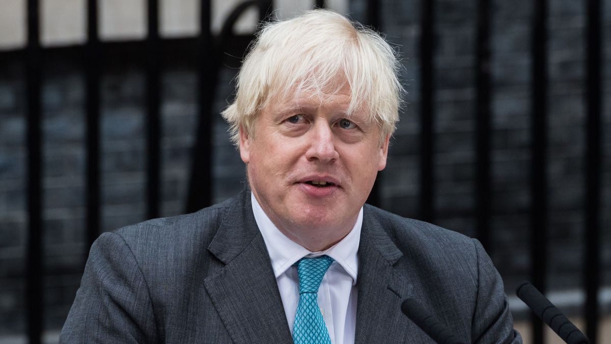 El exprimer ministro británico Boris Johnson