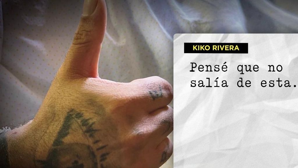 Primeras palabras de Kiko Rivera tras sufrir un ictus