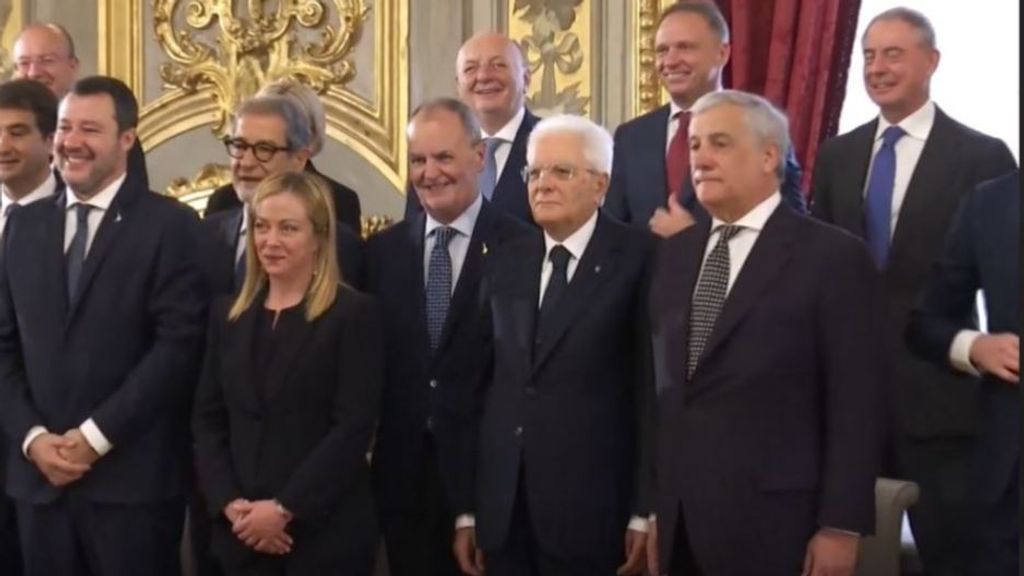 Giorgia Meloni jura su cargo como primera ministra de Italia