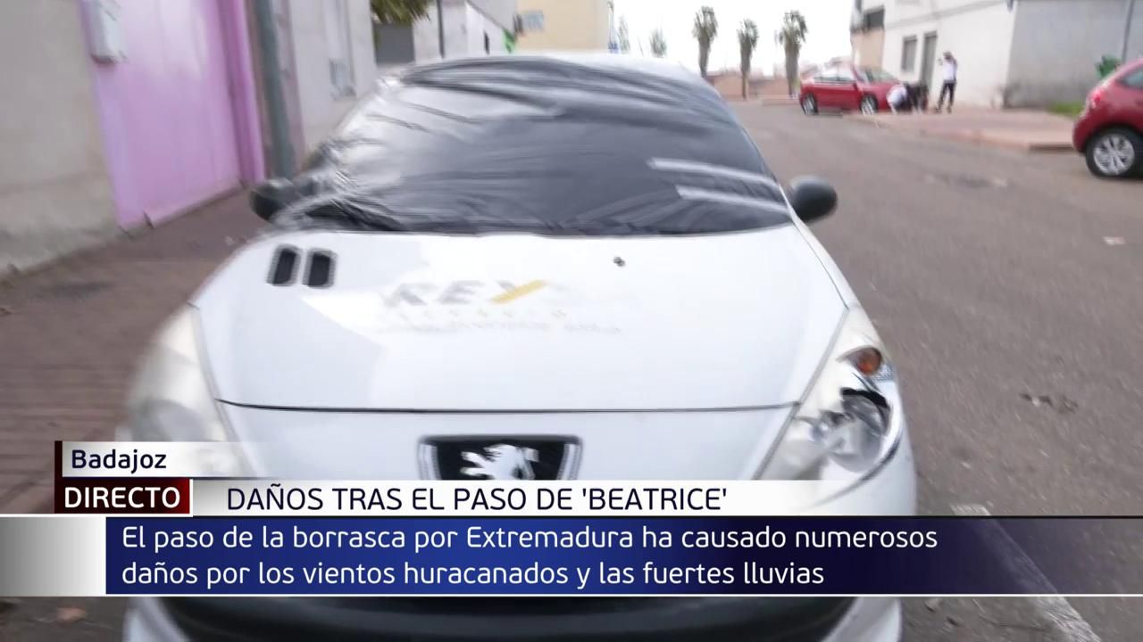 El rastro de la tormenta Béatrice a su paso por España