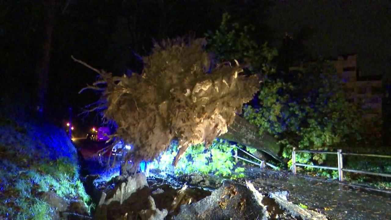 El rastro de la tormenta Béatrice a su paso por España