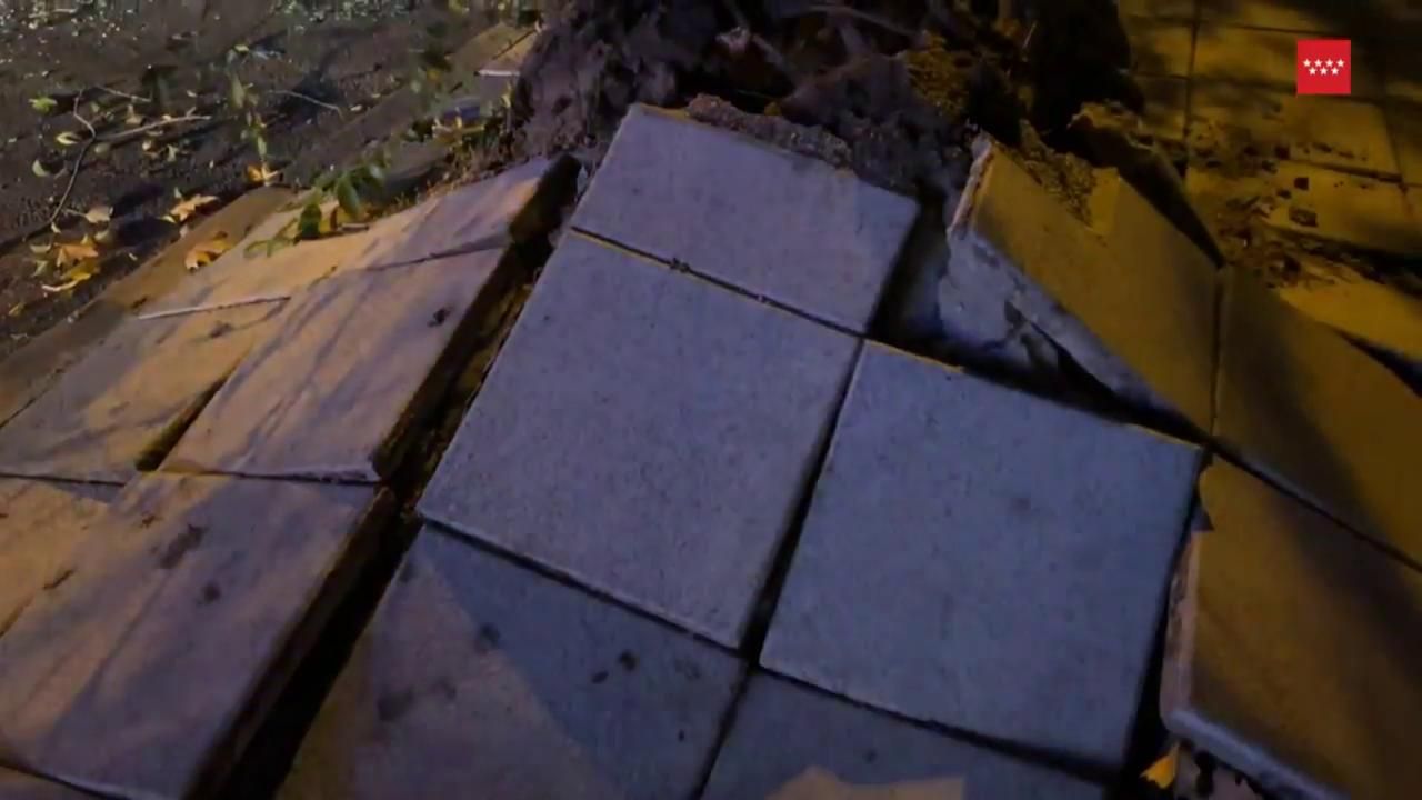 El rastro de la tormenta Béatrice a su paso por España