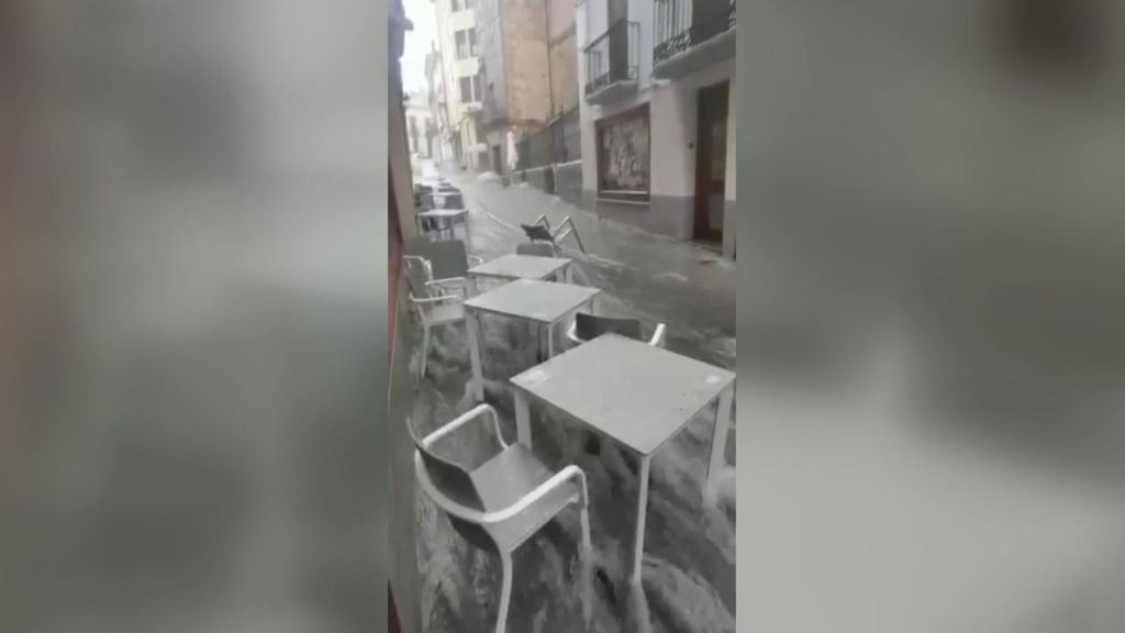 El rastro de la tormenta Béatrice a su paso por España