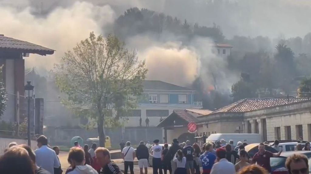 Incendio en Balmaseda: las llamas afectan a tres municipios, cortan el corredor del Kadagua y llegan a Burgos