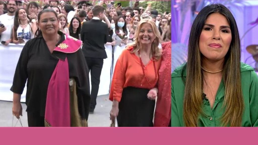 Isa Pantoja felicita en directo a María del Monte por su boda: "Me alegro mucho que se haya casado, enhorabuena"