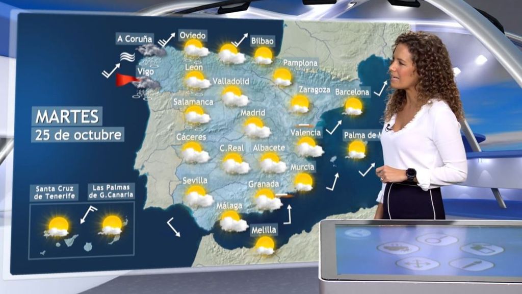 El martes volverán a España el viento y el calor por un frente asociado a una potente borrasca