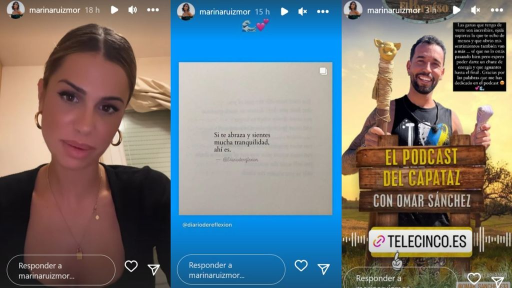 Marina Ruiz confiesa que echa de menos a Omar Sánchez