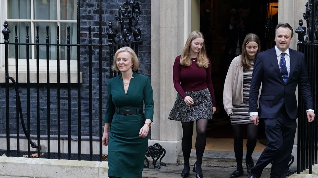 EuropaPress 4768768 25 october 2022 united kingdom london outgoing prime minister liz truss