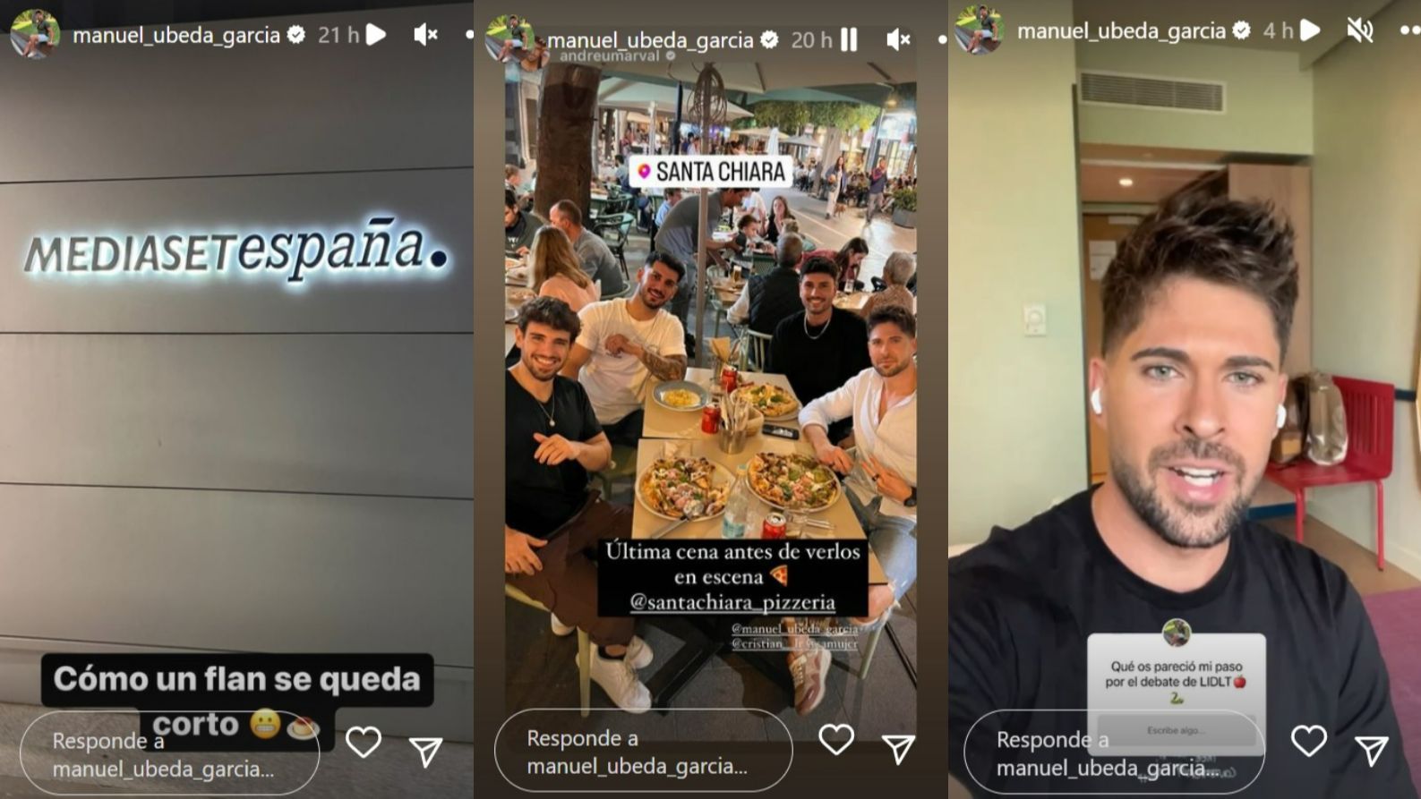 Manuel Úbeda cuenta cómo se sintió en el plató de 'El Debate de las Tentaciones'