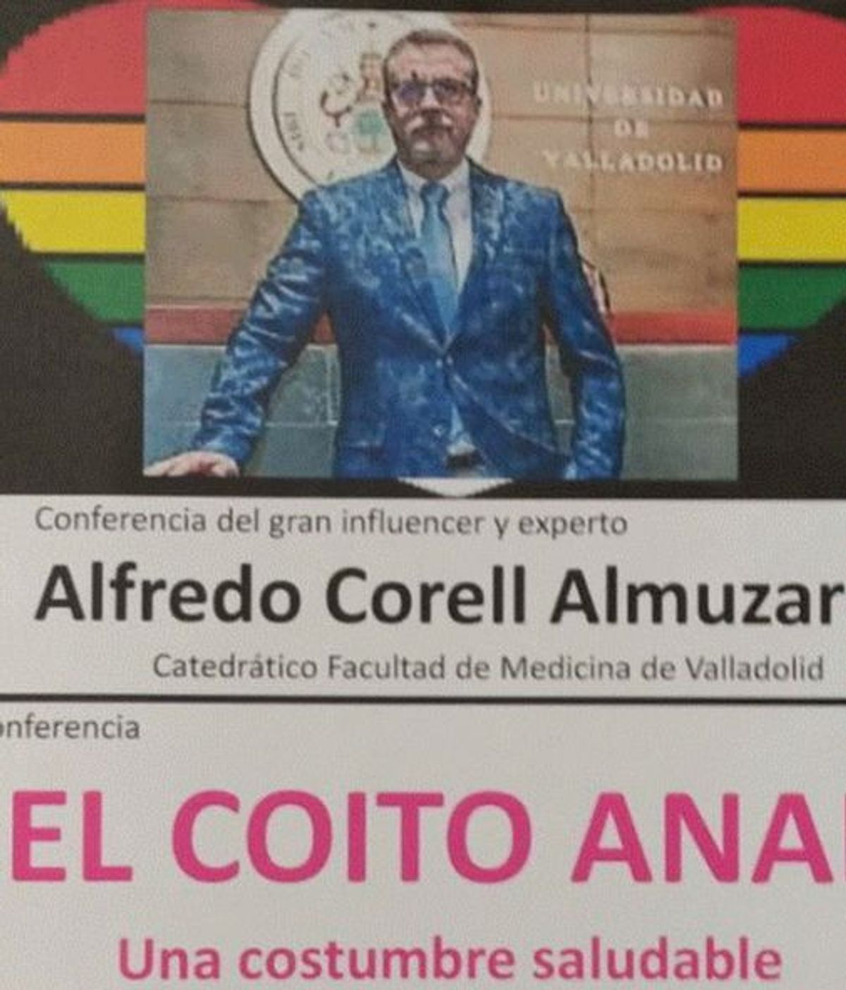 Alfredo Corell denuncia un delito de odio en la Universidad de Valladolid