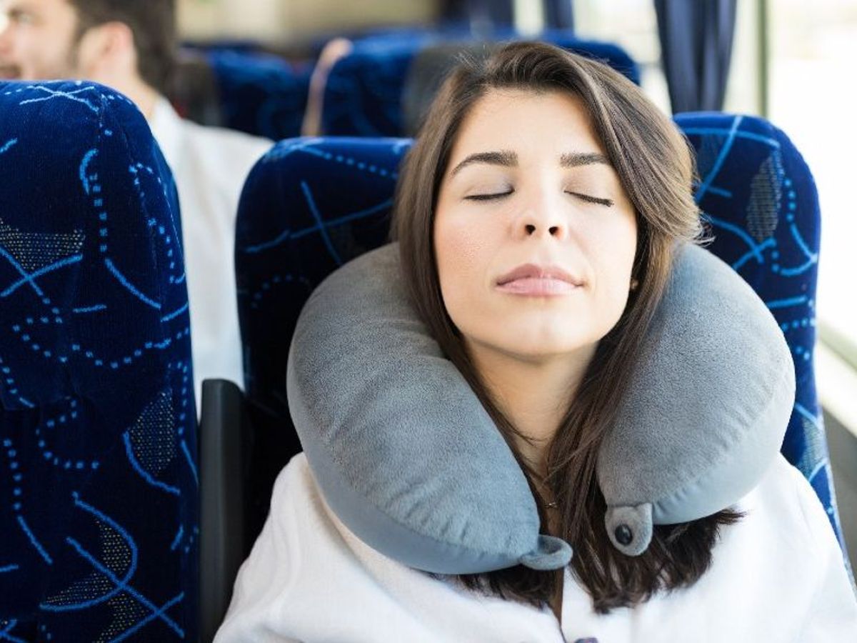 Almohada cervical de viaje, la mejor almohada de espuma viscoelástica para  soporte de cabeza, almohada ajustable suave para avión, automóvil y hogar