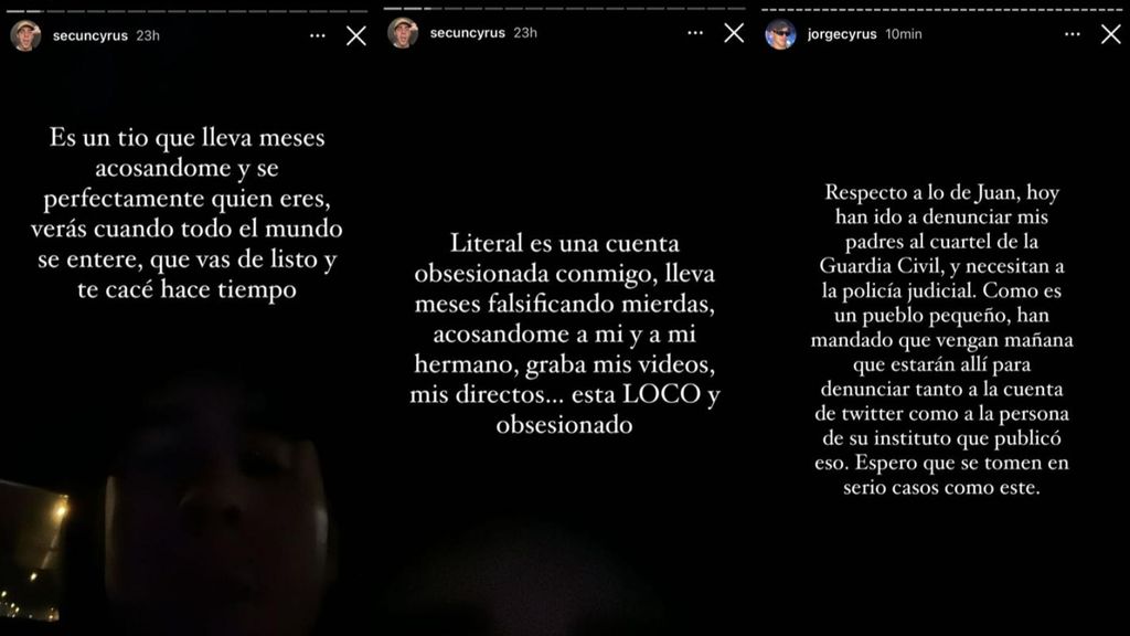 Jorge Cyrus, acosado a través de las redes