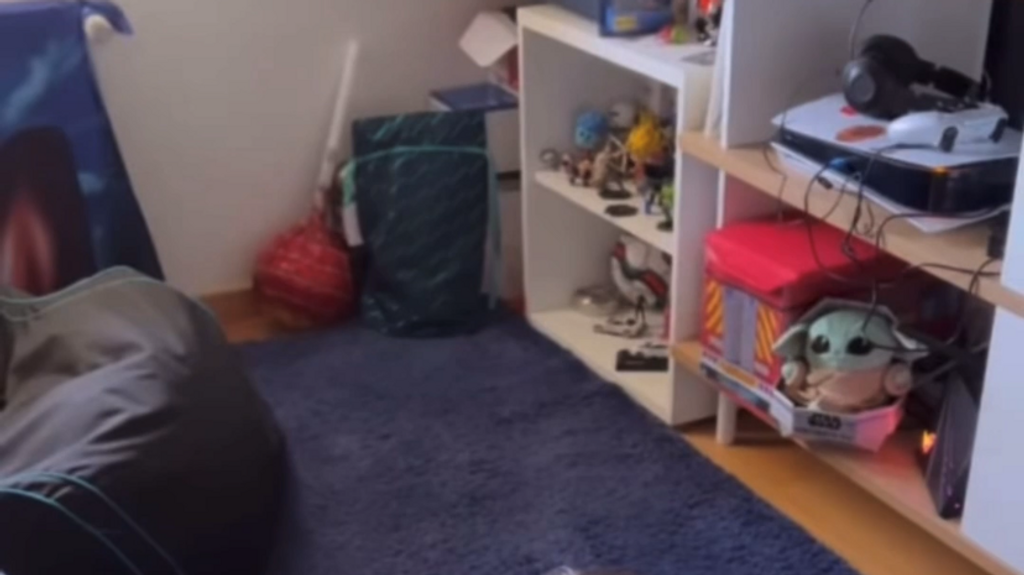 La habitación estilo gamer del hijo de Alba Carrillo