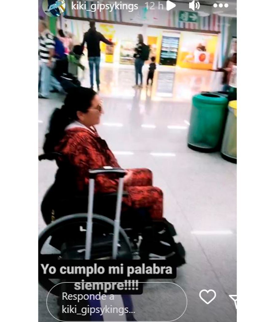 Loli Navarro ya está en España después de 16 días en Turquía: la primera imagen