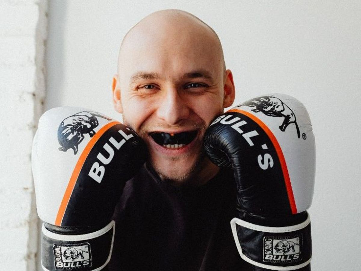 Protector bucal de boxeo para adultos EVA, Protector bucal MMA, con  estuche, color negro