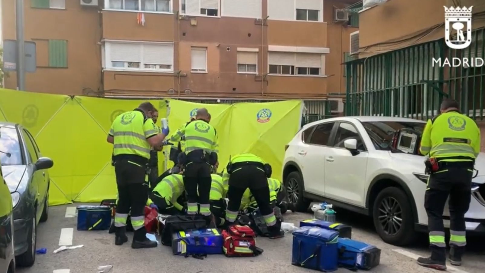 Un hombre de 31 años, herido grave por un tiroteo en el distrito de San Blas, de Madrid