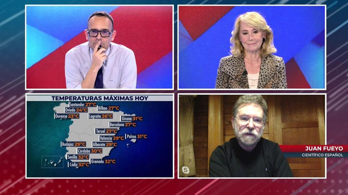 "Si la temperatura aumentara 4º más se derritirían los raíles" cuenta Juan Fueyo, científico español Todo es mentira 2022 Programa 952