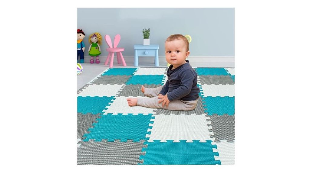 Yostrong® EVA Espuma Alfombra Puzzle Suelo Bebe Acolchada, Alfombra Gateo  Bebe