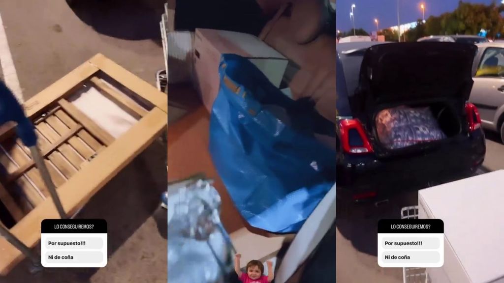 Carmen Alcayde enseña los muebles que ha comprado para su nueva casa