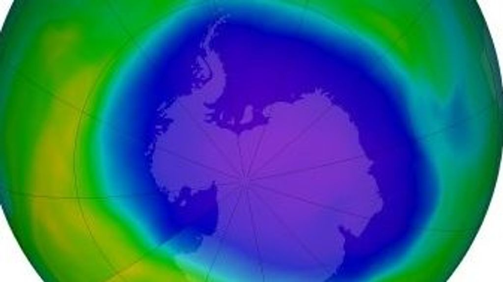 El agujero de ozono se reduce en 2022