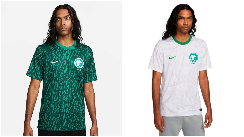 Camisetas de Arabia Saudí