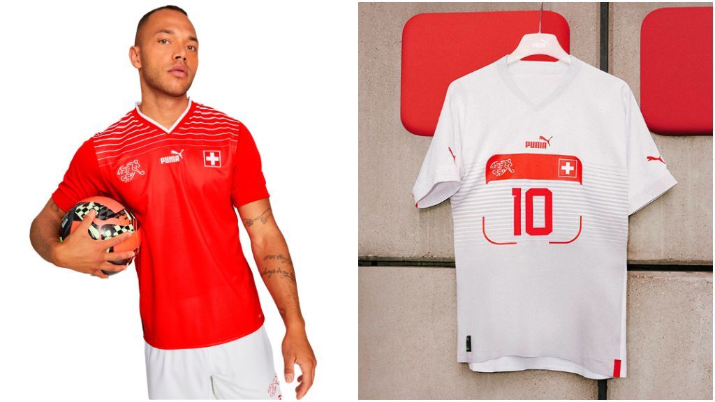 Camisetas de Suiza