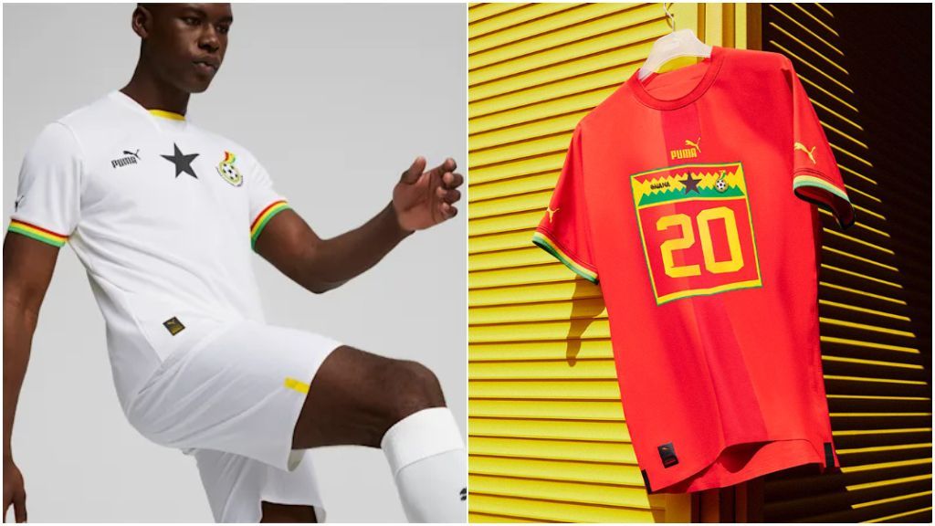 Camisetas de Ghana