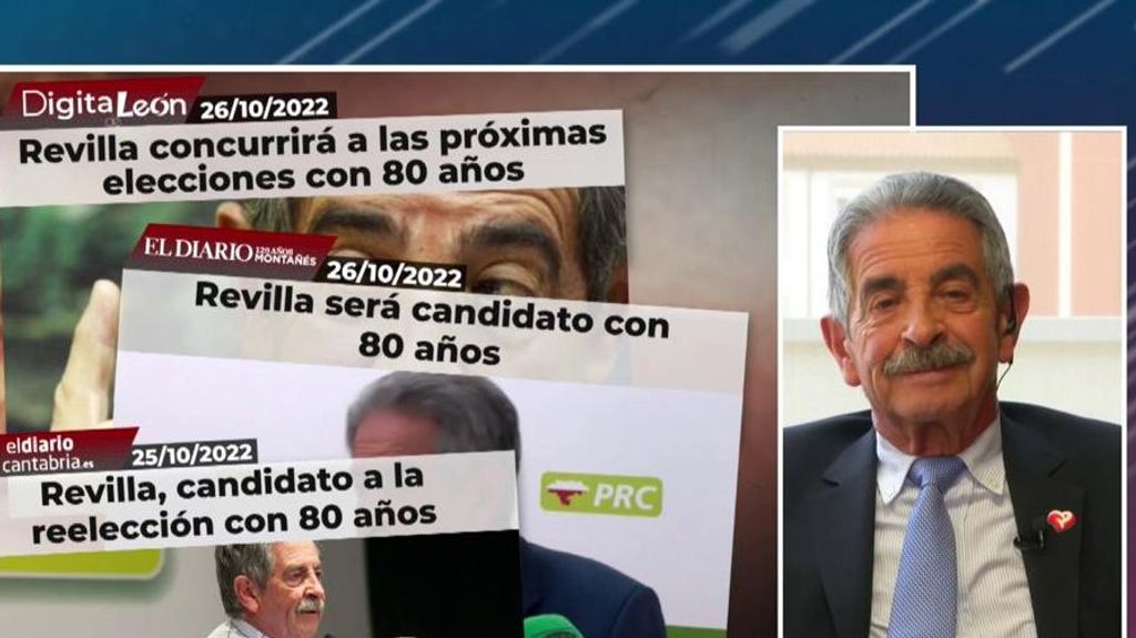 Revilla se presentará a las elecciones: "Con 80 años no se está como un toro nunca sobre todo de lo que presumía Ortega Cano"