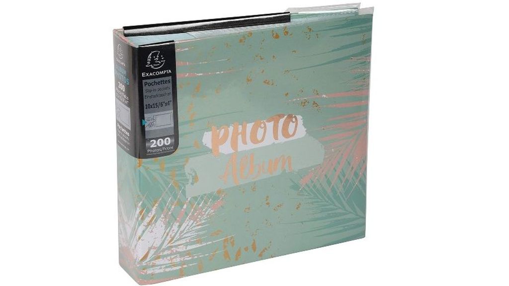 Álbum de Fotos 10x15 200 Fotos Cubierta de Lino Album de Fotografía 100  Páginas Álbum Fotos