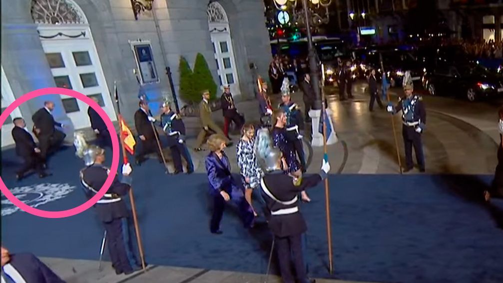 Otra víctima de la alfombra azul de los Princesa de Asturias