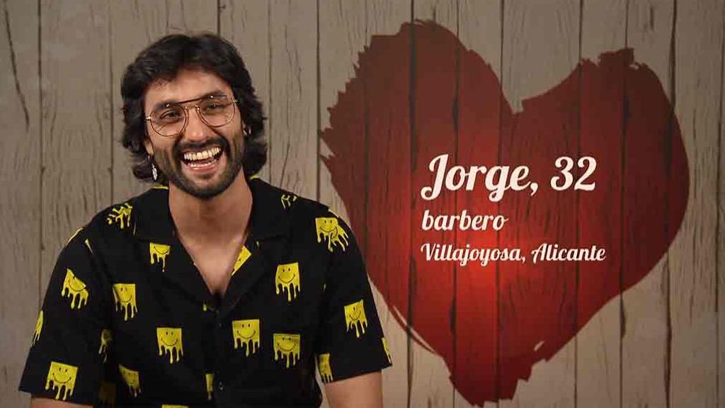 Jorge durante su cita en 'First Dates'