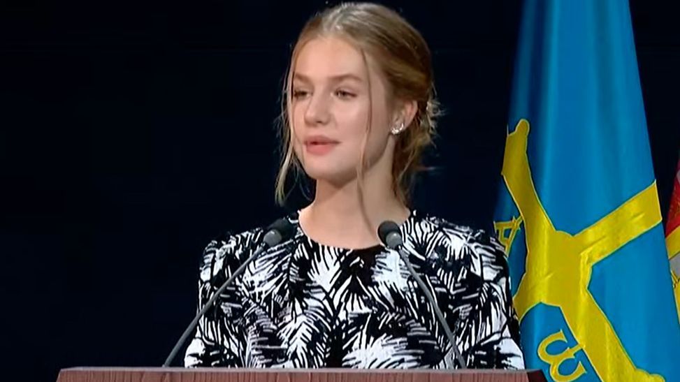 Leonor, en los Premios Princesa de Asturias