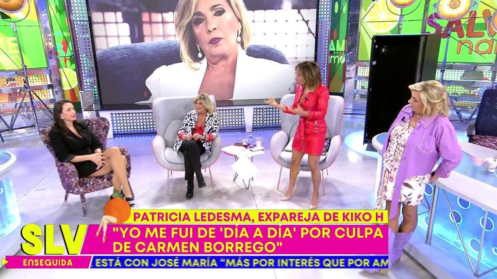 Carmen Borrego se defiende de las acusaciones de Patricia Ledesma
