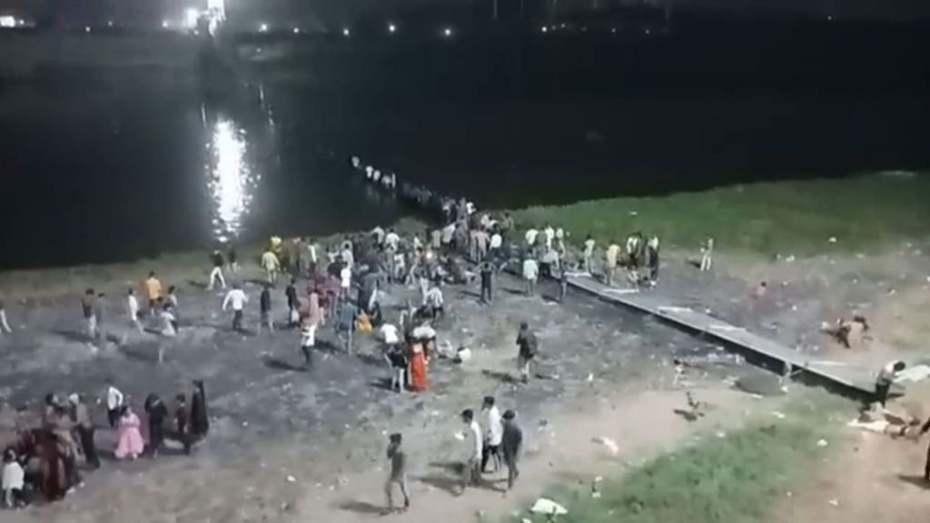 91 muertos al derrumbarse un puente en el estado indio de Gujarat