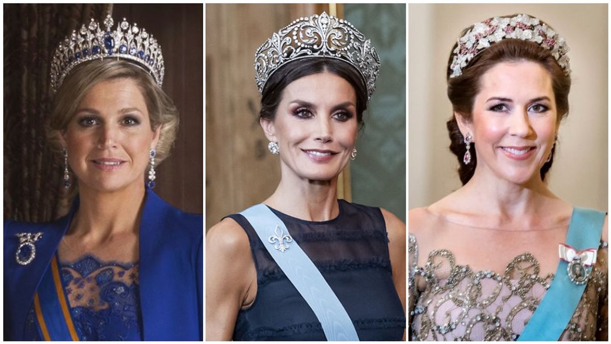 Cuáles son las tiaras más especiales de las familias reales europeas.