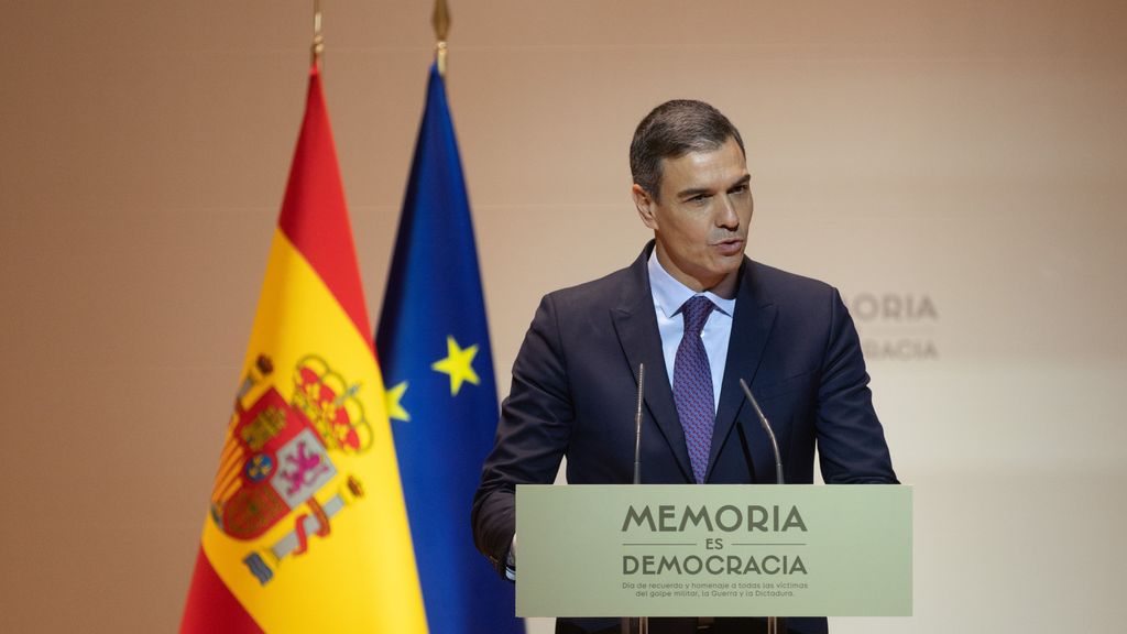 El presidente del Gobierno, Pedro Sánchez